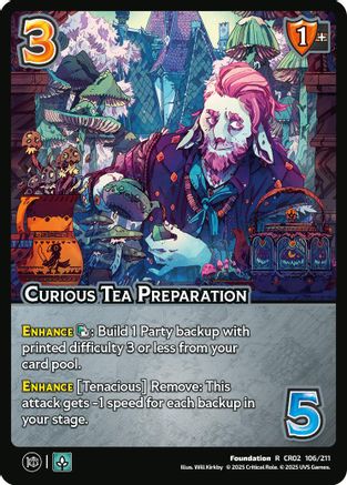 Curious Tea Preparation - 106/211 - R - Holofoil