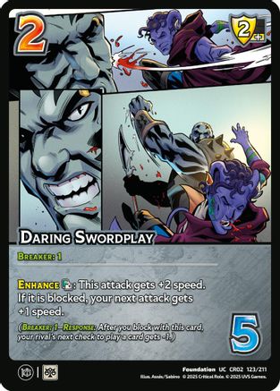 Daring Swordplay - 123/211 - U