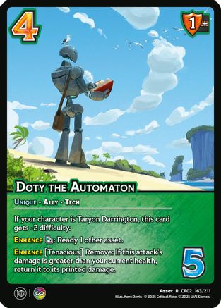 Doty the Automaton - 163/211 - R - Holofoil