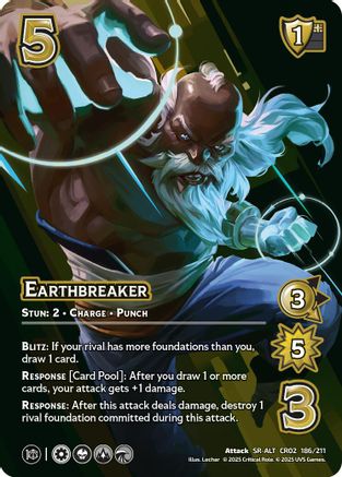 Earthbreaker (Alternate Art) - 186/211 - A - Holofoil