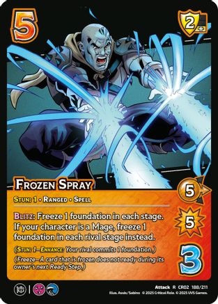 Frozen Spray - 188/211 - R - Holofoil
