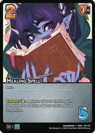 Healing Spell - 107/211 - C