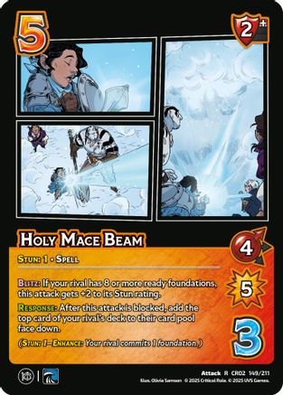 Holy Mace Beam - 149/211 - R - Holofoil