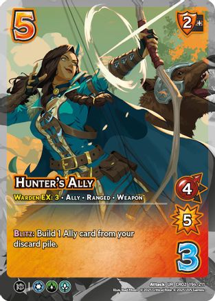 Hunters Ally - 194/211 - U - Holofoil