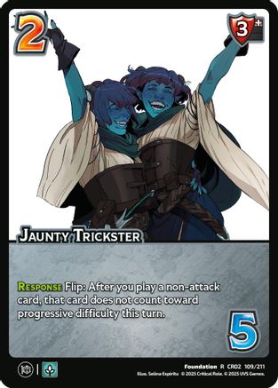Jaunty Trickster - 109/211 - R - Holofoil