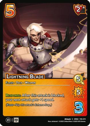 Lightning Blade - 119/211 - C
