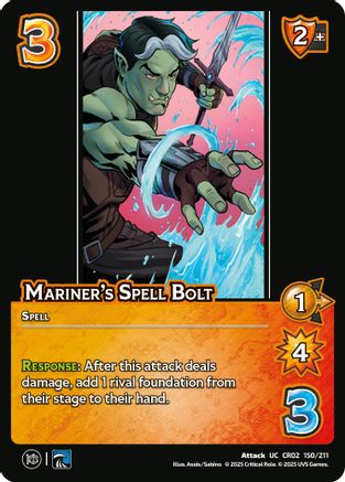Mariners Spell Bolt - 150/211 - U