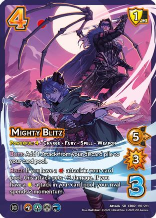 Mighty Blitz - 197/211 - S - Holofoil