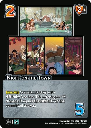 Night on the Town - 110/211 - U