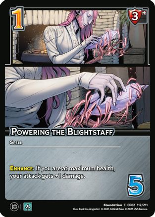 Powering the Blightstaff - 112/211 - C