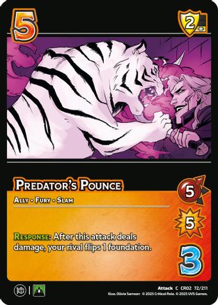 Predators Pounce - 72/211 - C
