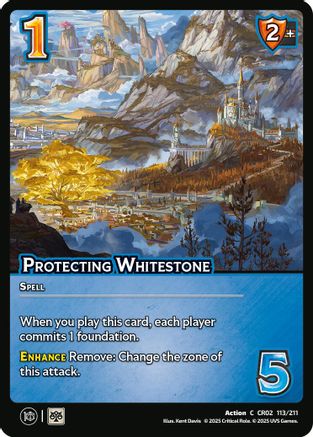 Protecting Whitestone - 113/211 - C