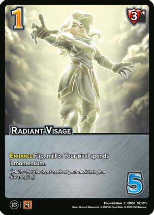 Radiant Visage - 92/211 - C