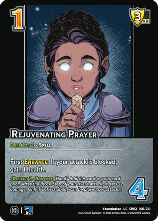 Rejuvenating Prayer - 160/211 - U