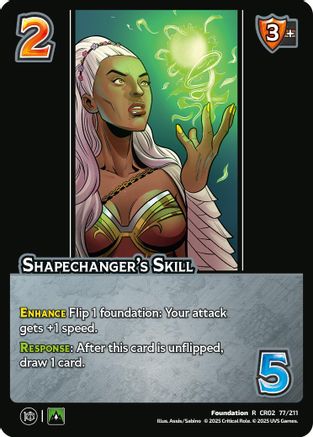 Shapechangers Skill - 77/211 - R - Holofoil