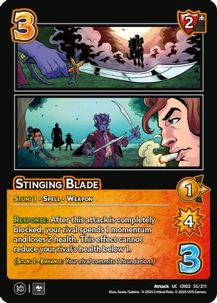 Stinging Blade - 55/211 - U