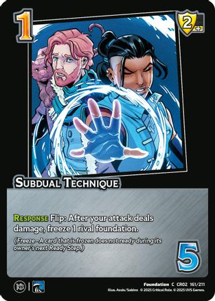 Subdual Technique - 161/211 - C