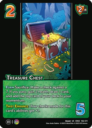 Treasure Chest - 166/211 - U