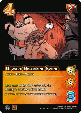 Upward Disarming Swing - 87/211 - U