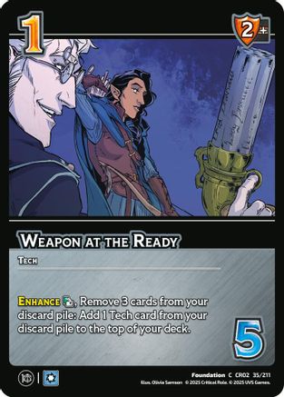 Weapon at the Ready - 35/211 - C