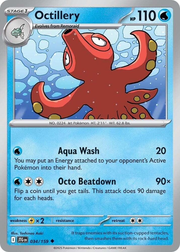 Octillery - 034/159 - Uncommon