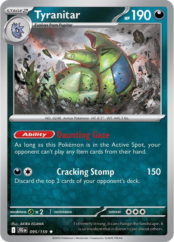 Tyranitar - 095/159 - Holo Rare