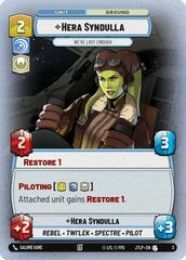 Hera Syndulla - We've Lost Enough (Jump to Lightspeed Weekly Play Promos)