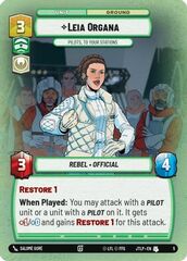 Leia Organa - Pilots, To Your Stations (Jump to Lightspeed Weekly Play Promos)