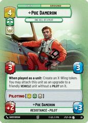 Poe Dameron - One Hell of a Pilot (Jump to Lightspeed Weekly Play Promos) - Foil