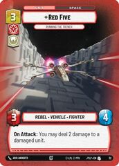 Red Five - Running the Trench (Jump to Lightspeed Weekly Play Promos) - Foil