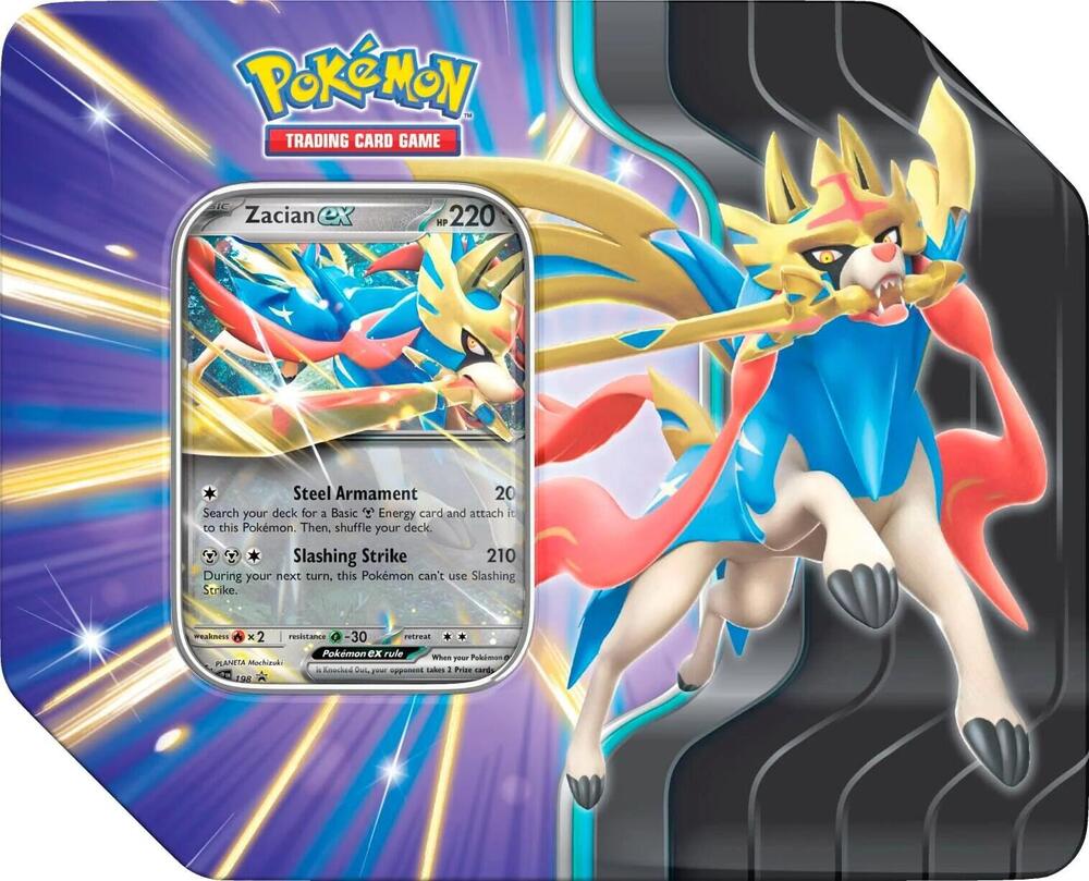 Slashing Legends Tin - Zacian ex