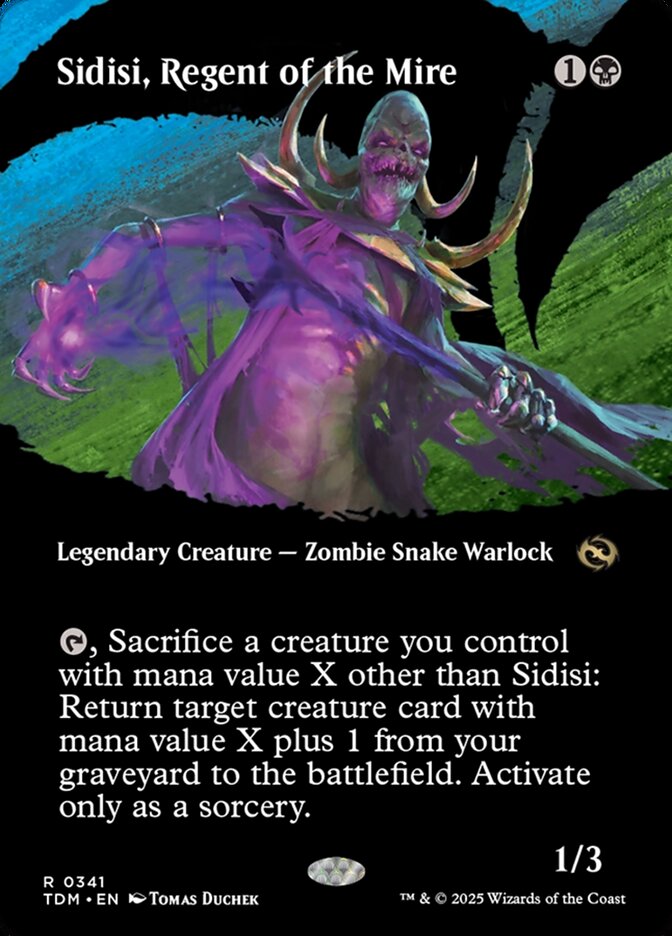 Sidisi, Regent of the Mire - Foil - Borderless