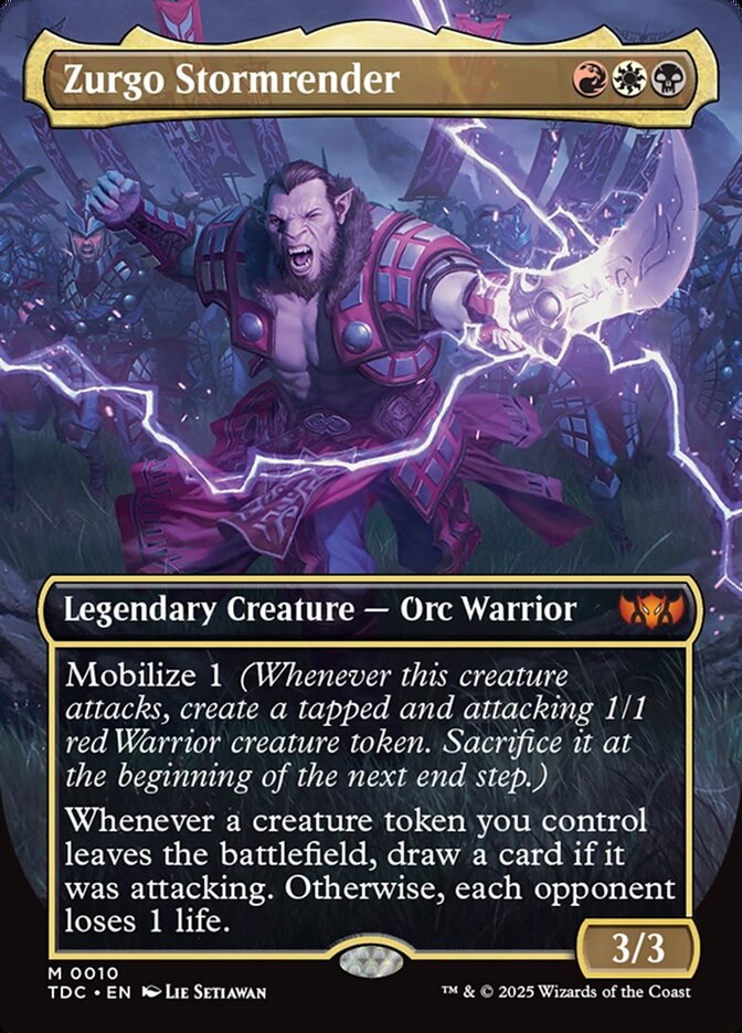 Zurgo Stormrender - Foil - Borderless