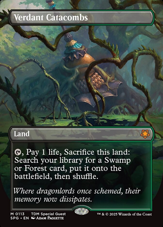 Verdant Catacombs - Foil - Borderless