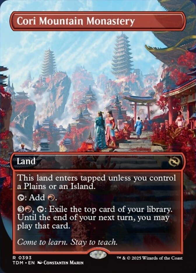 Cori Mountain Monastery - Borderless