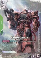 Char's Zaku II (R+) - GD01-026 - Rare - Holo