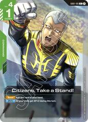 Citizens, Take a Stand! - GD01-105 - Rare - Holo