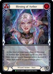 Blessing of Aether (Blue) - LGS118 - P - Rainbow Foil