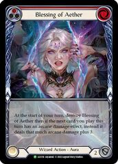 Blessing of Aether (Red) - LGS116 - P - Rainbow Foil