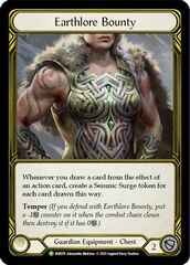 Earthlore Bounty (Golden) - FAB076 - P - Cold Foil