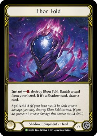 Ebon Fold (Golden) - FAB072 - P - Regular