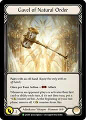 Gavel of Natural Order - JDG005 - P - Cold Foil