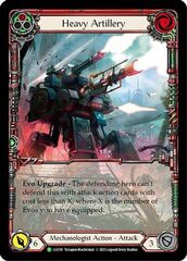 Heavy Artillery (Red) - LGS191 - P - Rainbow Foil