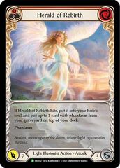 Herald of Rebirth (Red) - FAB032 - FAB032 - P - Rainbow Foil