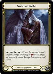 Nullrune Robe (Golden) - FAB069 - P - Cold Foil