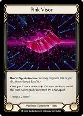 Pink Visor - LSS007 - P - Cold Foil