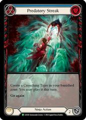 Predatory Streak (Blue) - LGS124 - P - Rainbow Foil