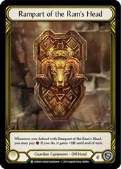 Rampart of the Ram's Head (Golden) - FAB049 - P - Cold Foil