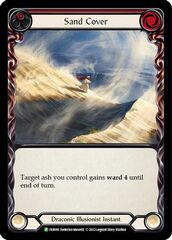 Sand Cover (Red) - FAB090 - P - Rainbow Foil