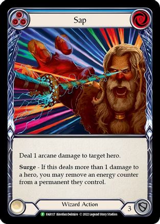 Sap (Blue) - FAB117 - P - Rainbow Foil